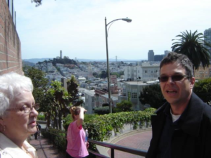 François et MJR, des hauteurs de San Francisco